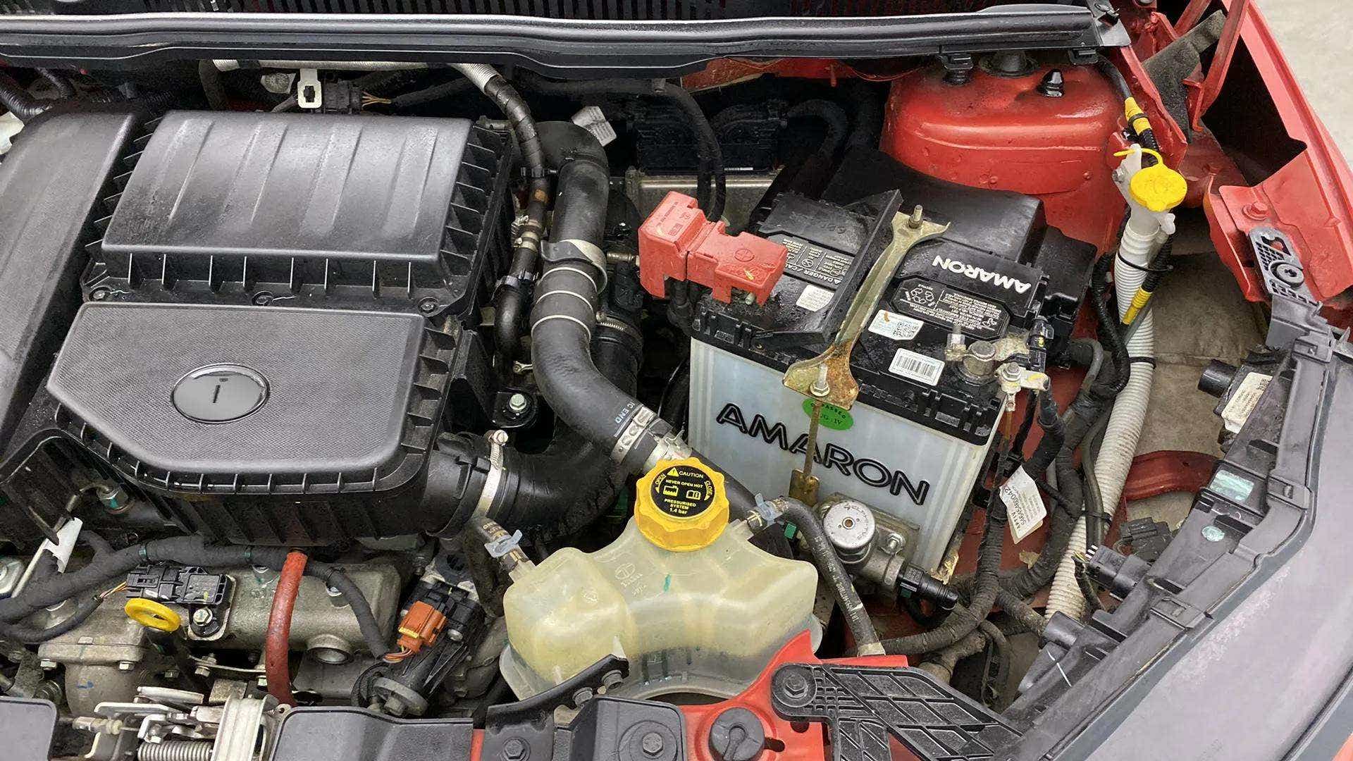 Engine bay of a Tata Nexon 2017-2023