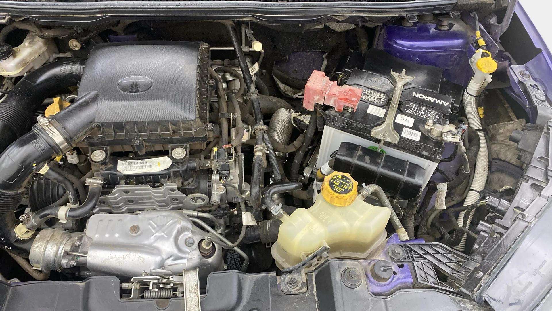 Engine bay of a Tata Nexon