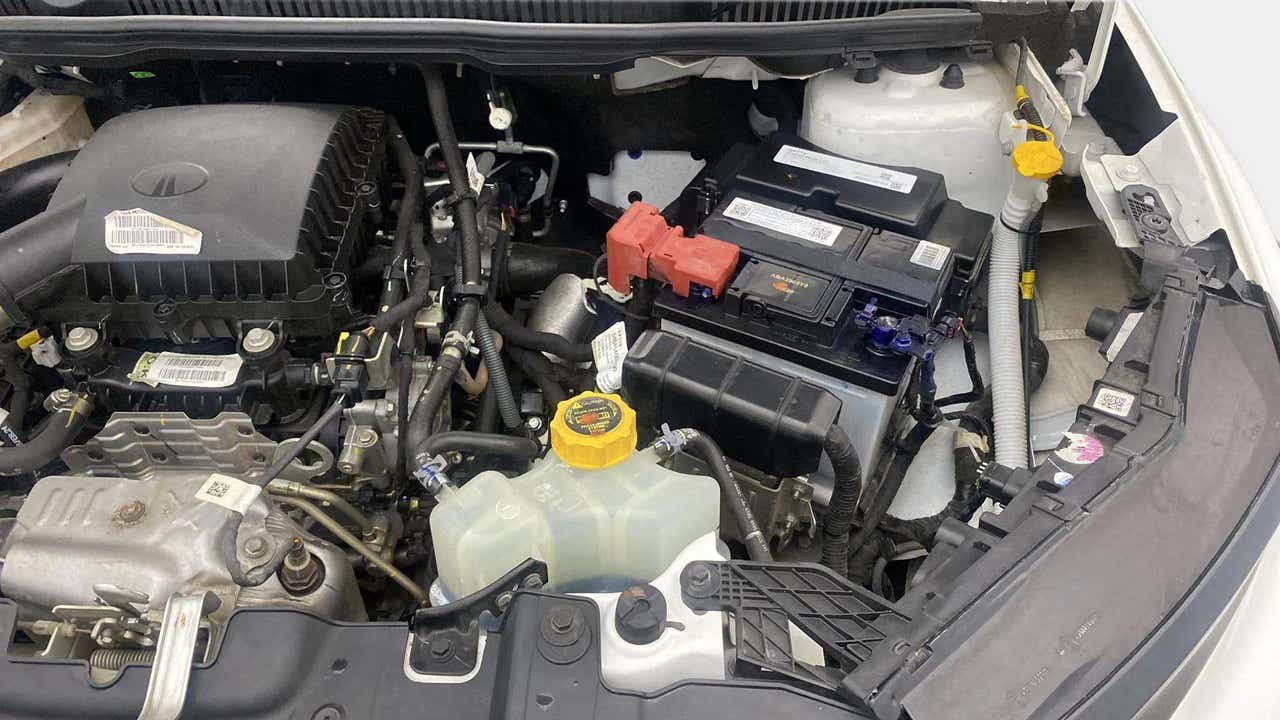 Engine bay of a Tata Nexon