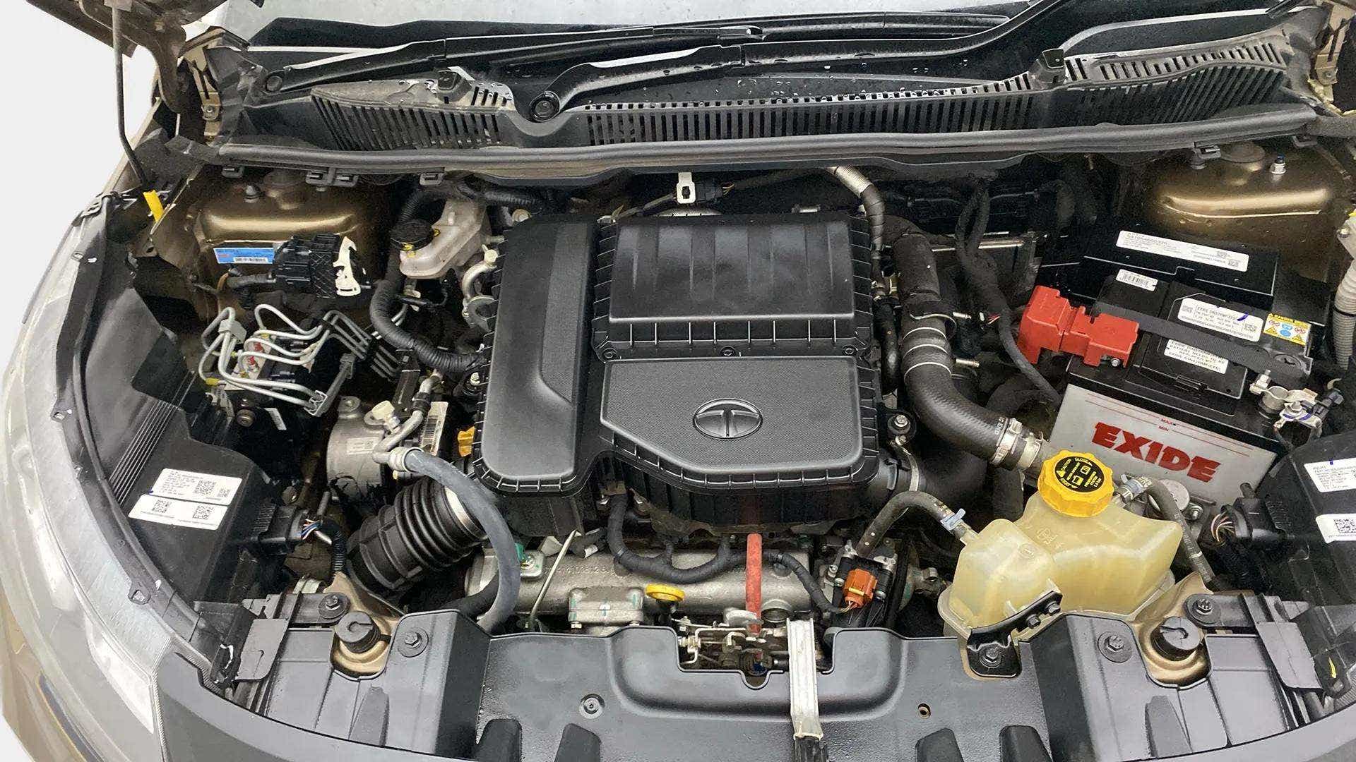 Engine bay of a Tata Nexon 2017-2023