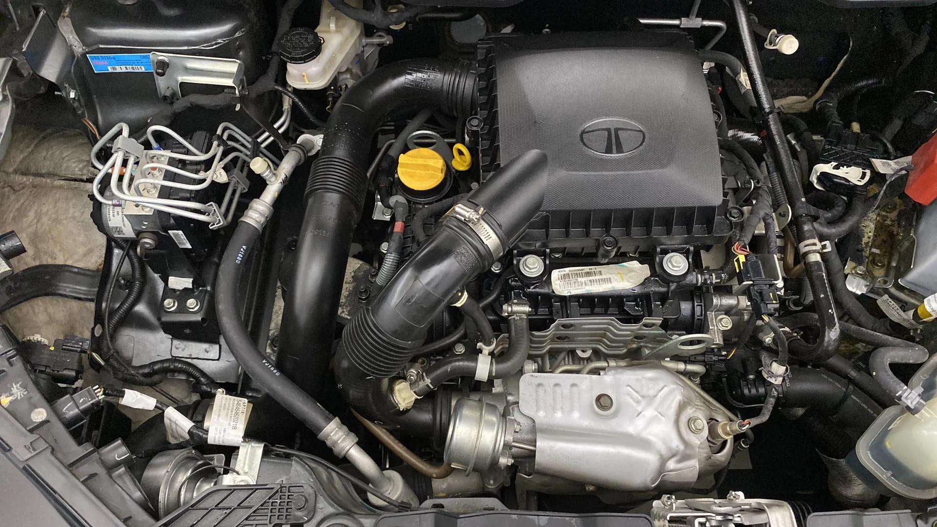 Engine bay of a Tata Nexon