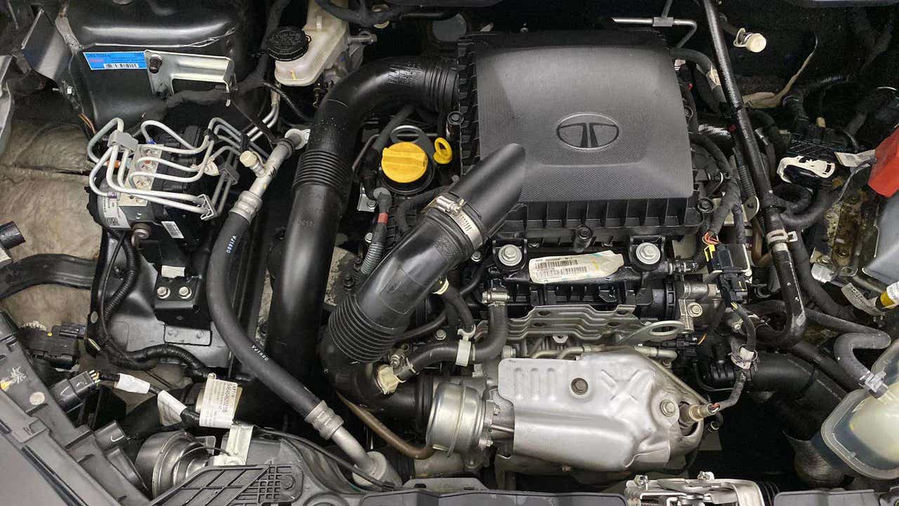 Engine bay of a Tata Nexon