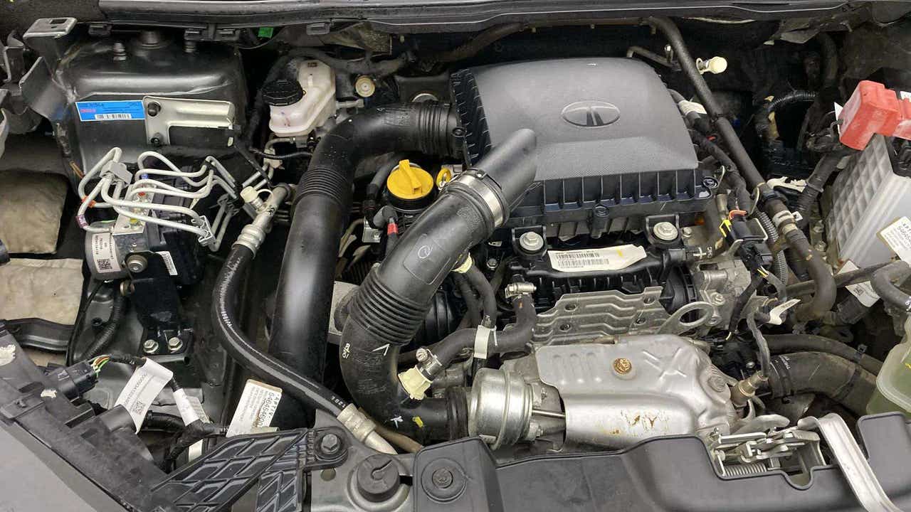Engine bay of a Tata Nexon