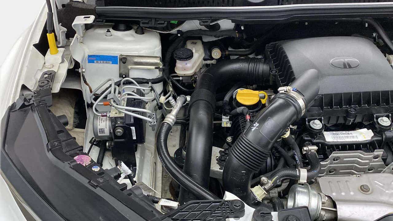Engine bay of a Tata Nexon
