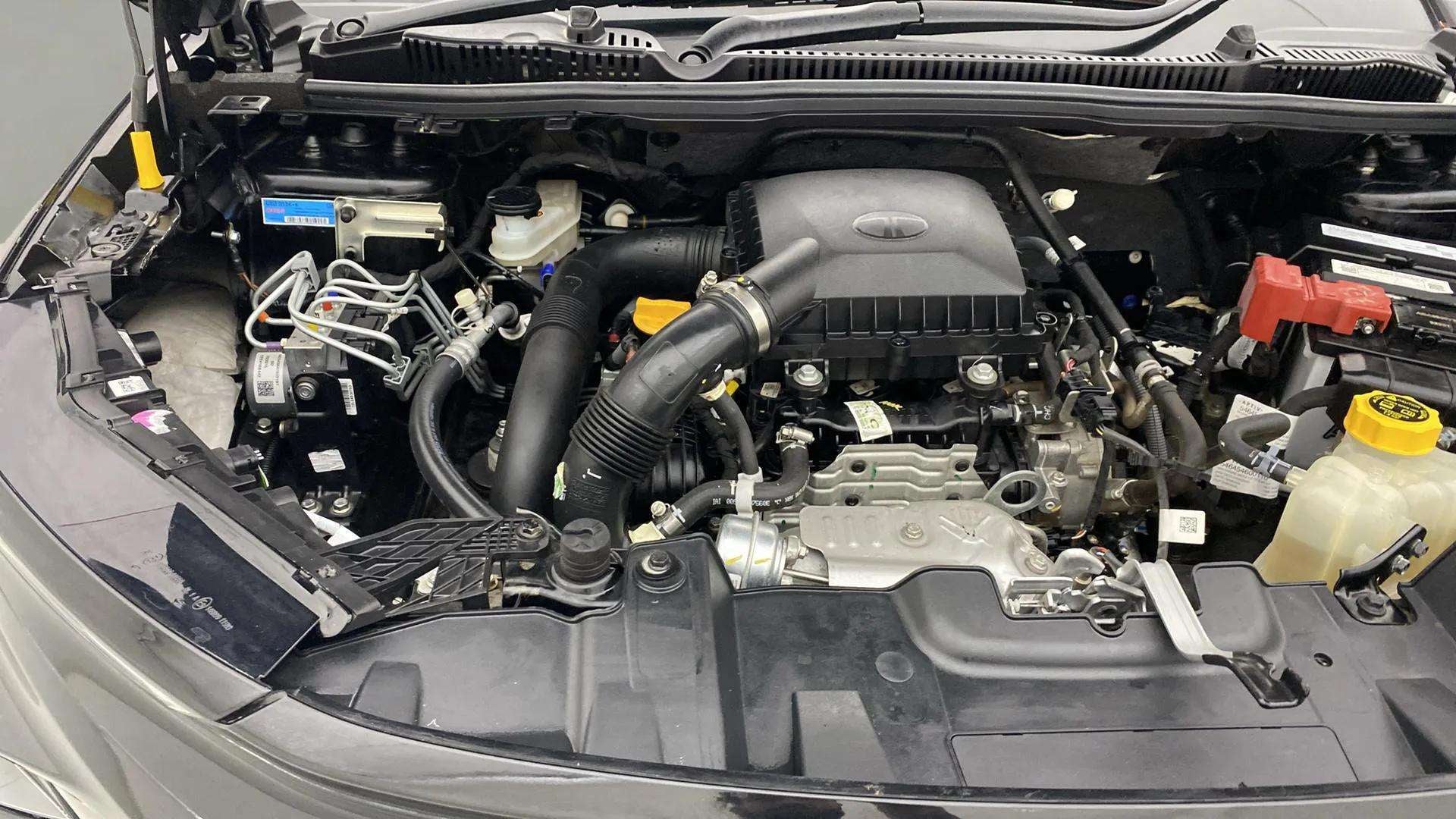 Engine bay of a Tata Nexon