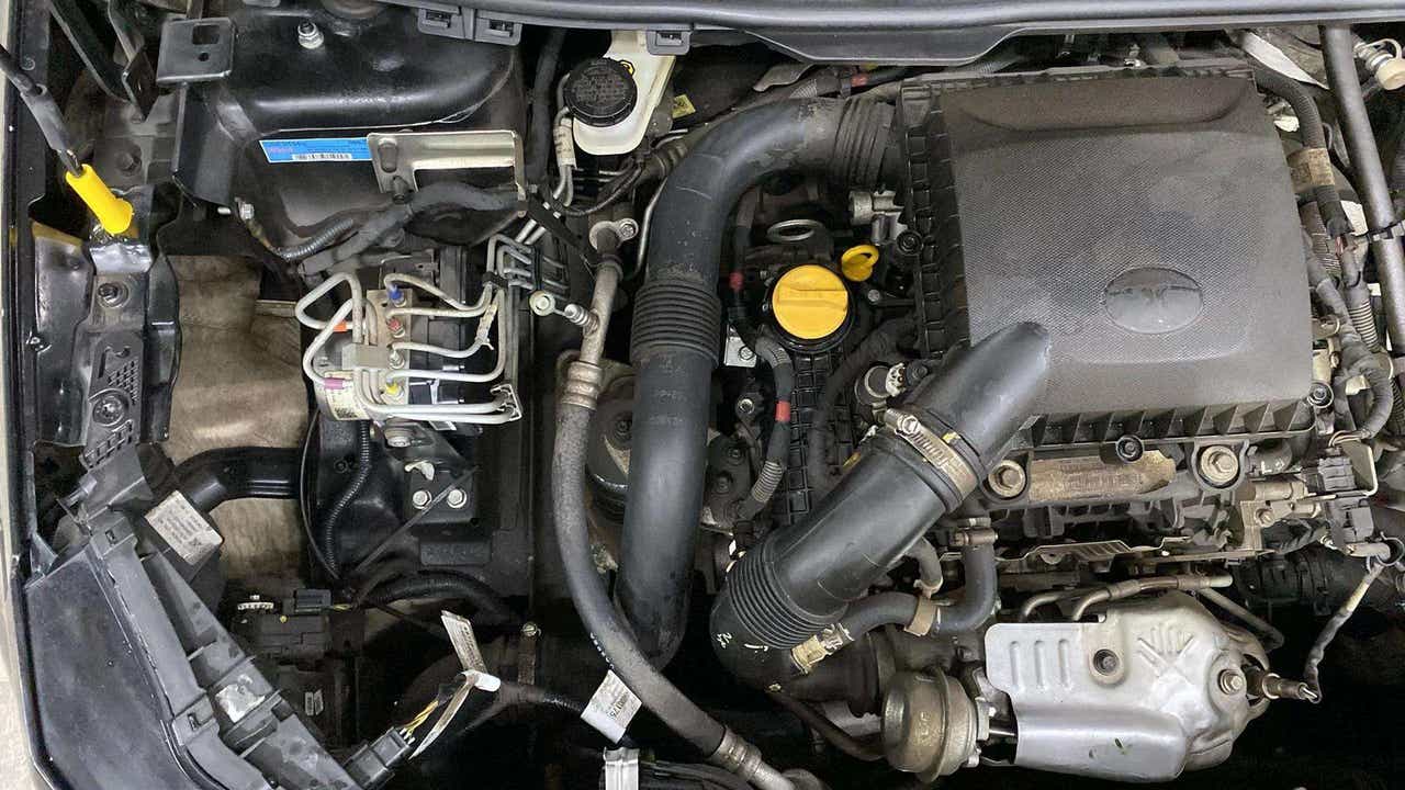 Engine bay of a Tata Nexon