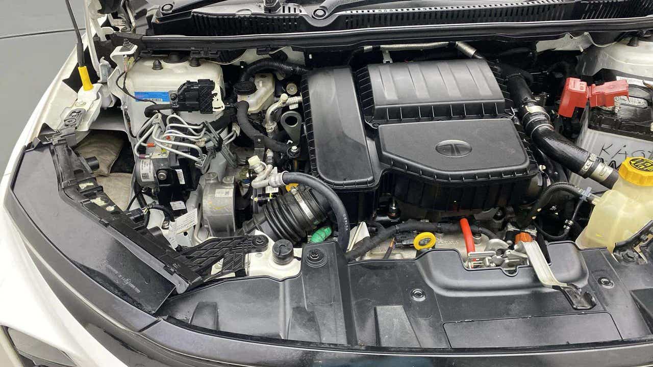 Engine bay of a Tata Nexon