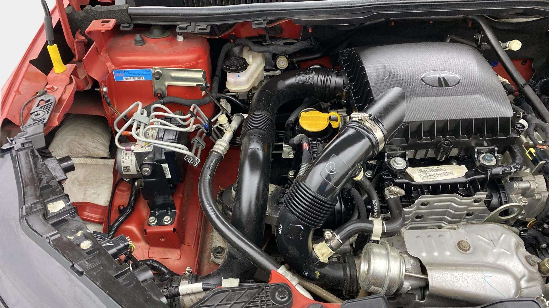 Engine bay of a Tata Nexon