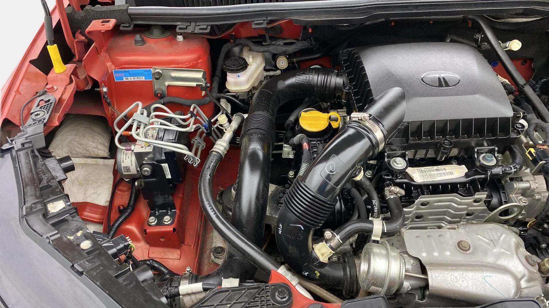 Engine bay of a Tata Nexon
