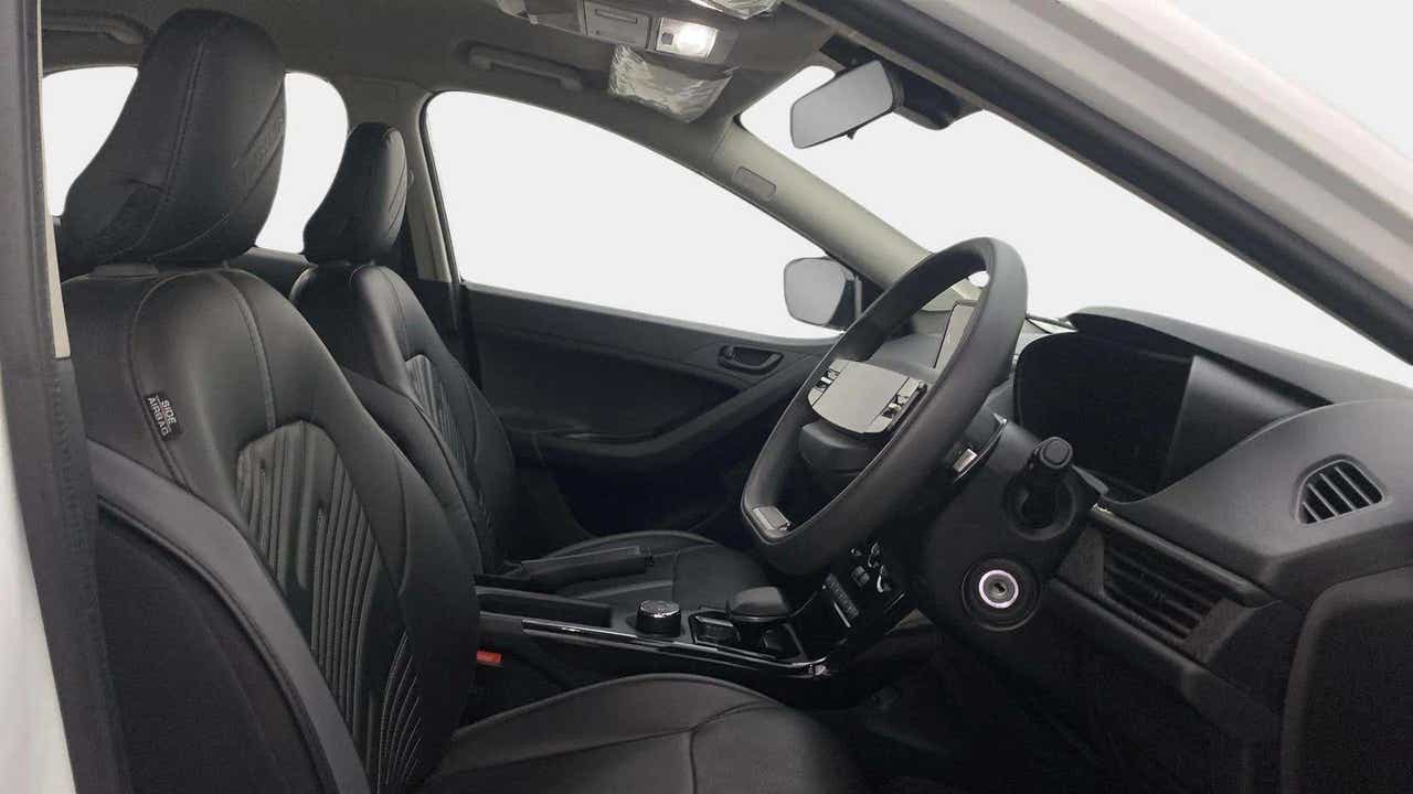 Front interior view of a Tata Nexon