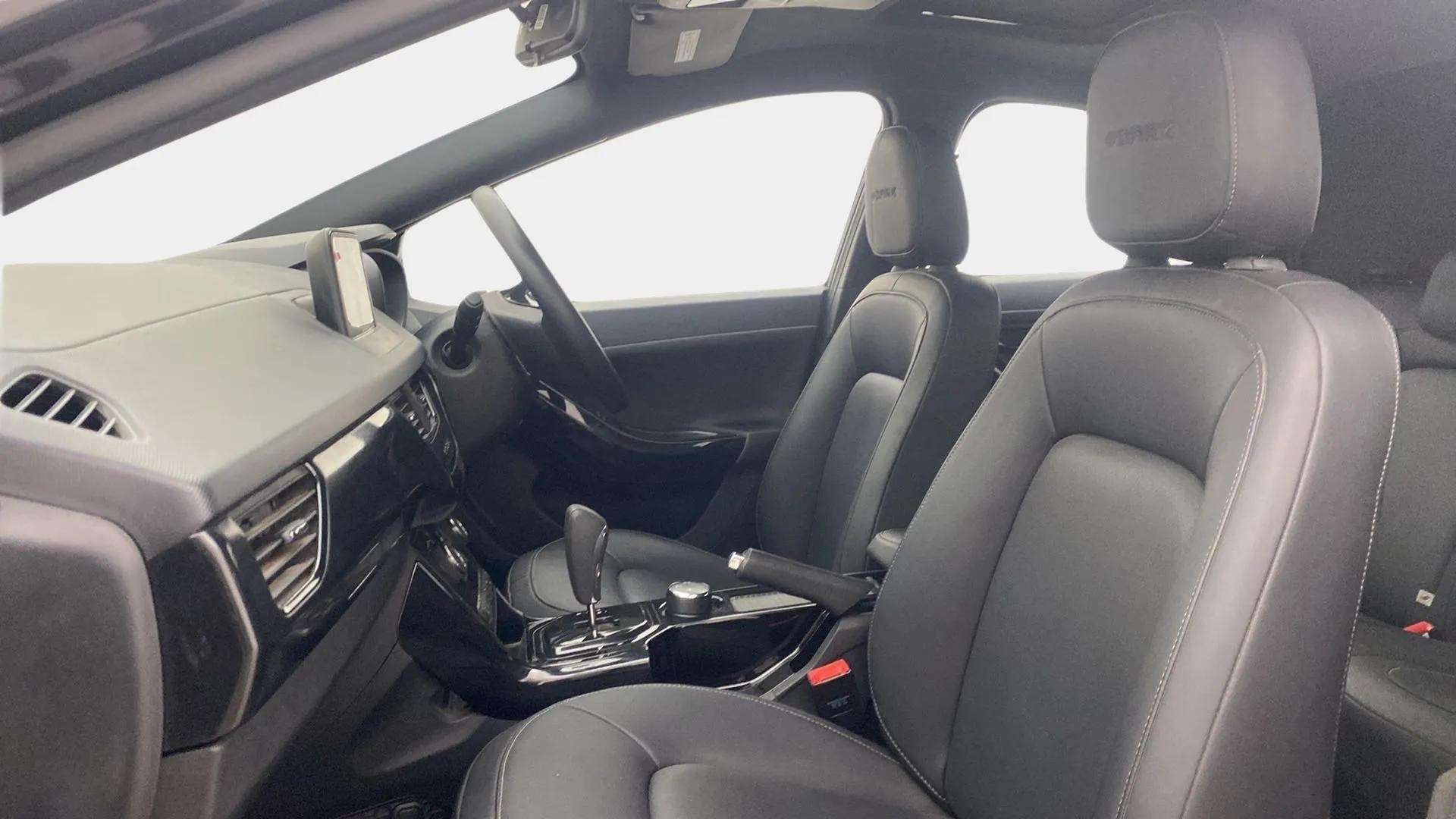 Front interior view of a Tata Nexon 2017-2023