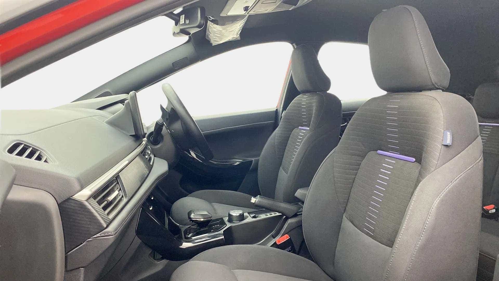 Front interior view of a Tata Nexon 2017-2023