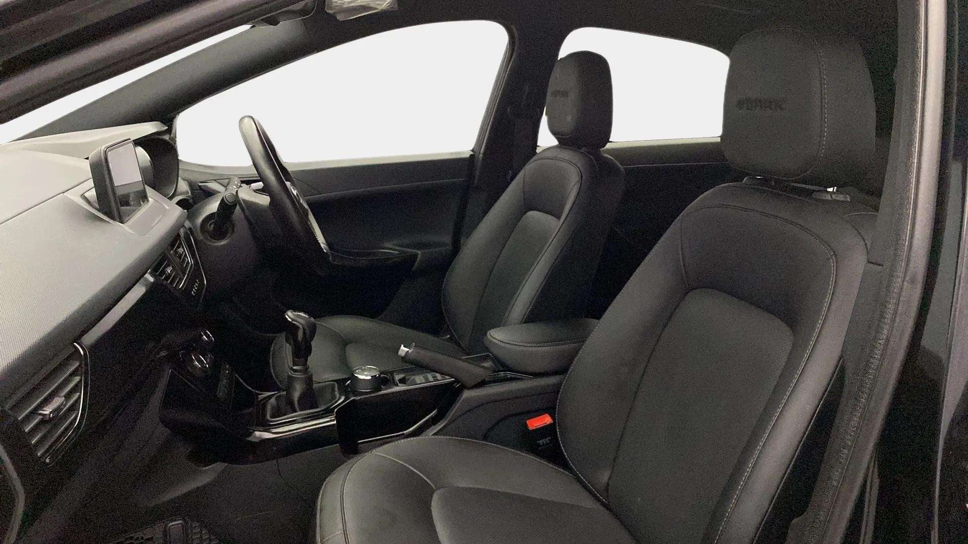 Front interior view of a Tata Nexon 2017-2023