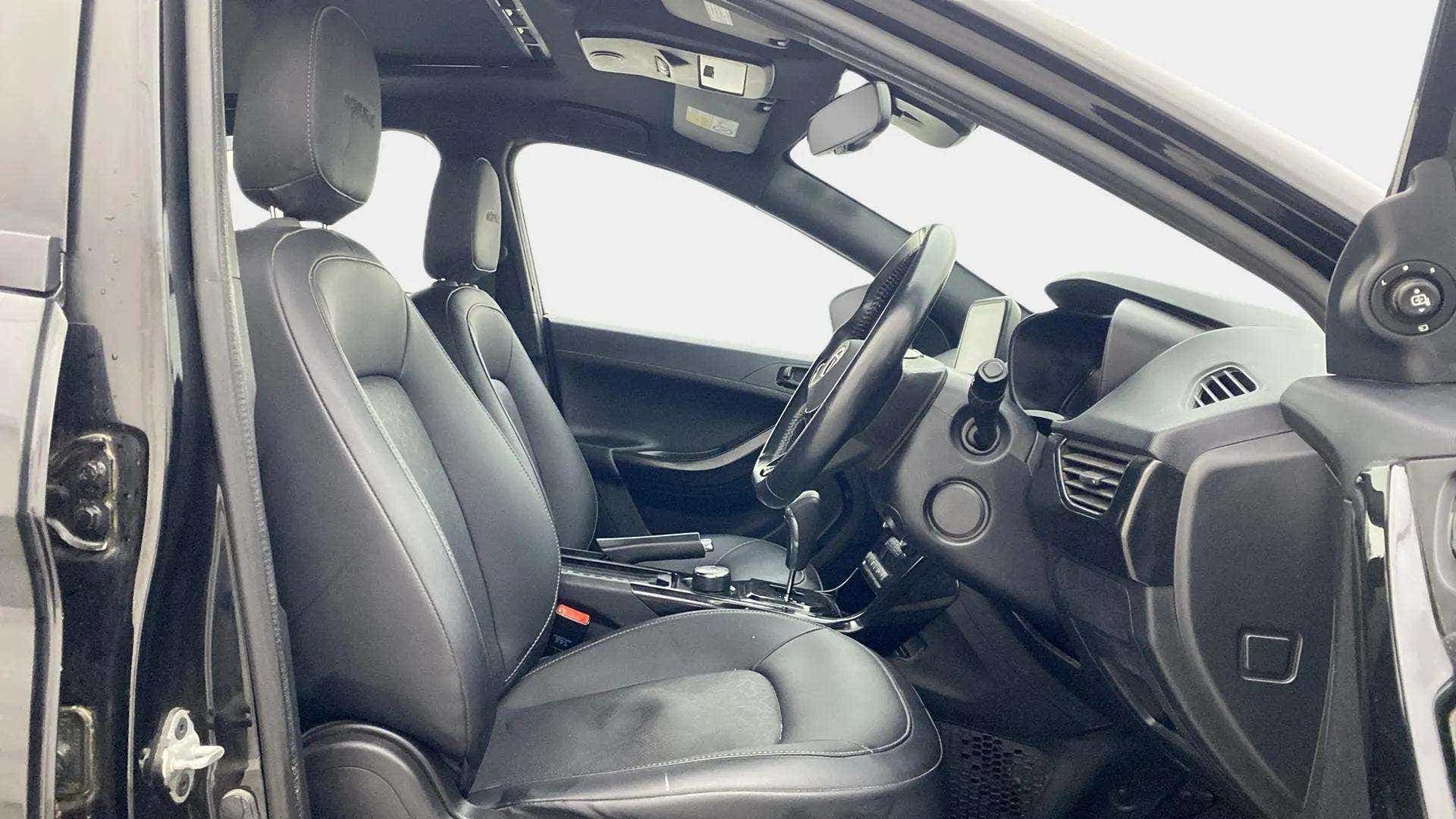 Interior dashboard view of a Tata Nexon 2017-2023