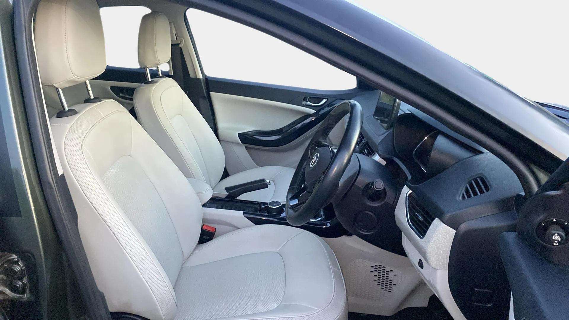 Interior dashboard view of a Tata Nexon 2017-2023