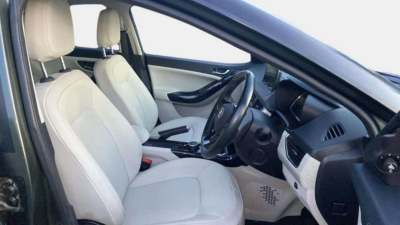 Interior dashboard view of a Tata Nexon 2017-2023
