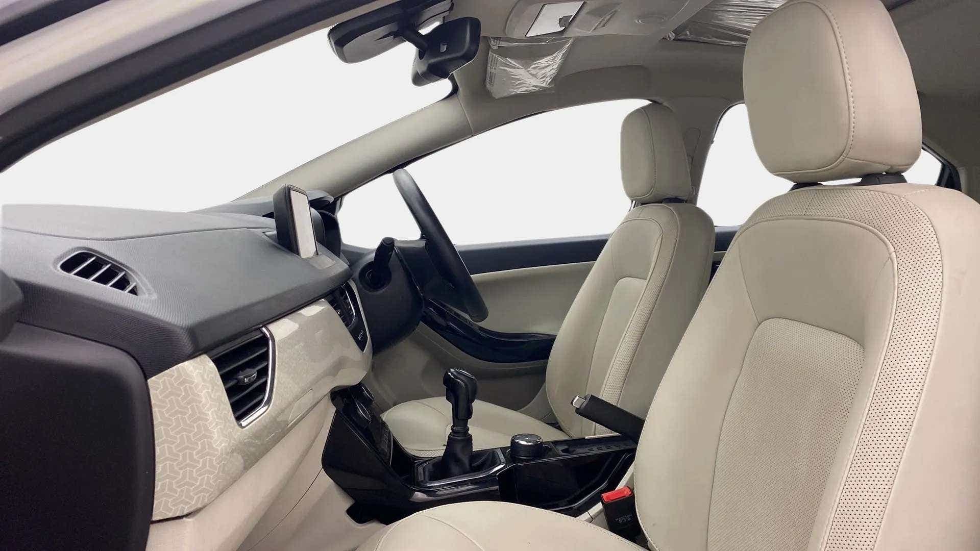 Front interior view of a Tata Nexon 2017-2023