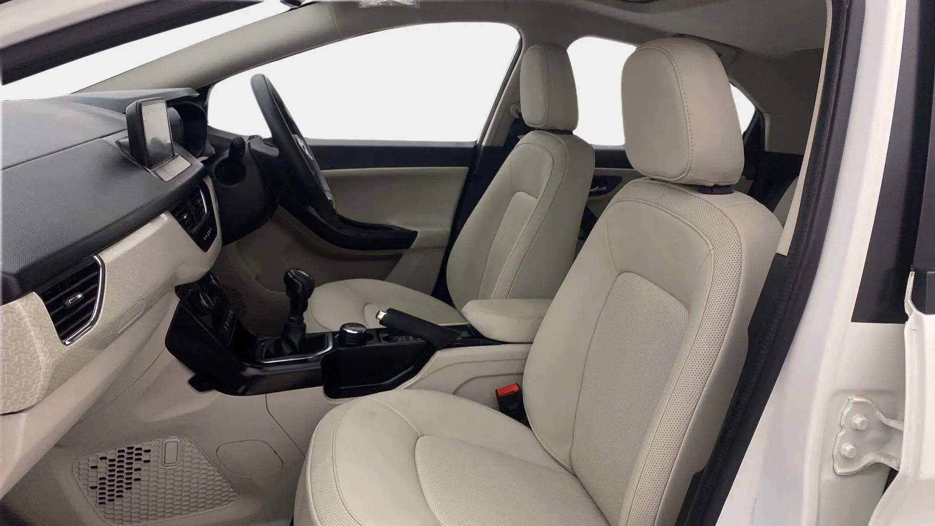 Front interior view of a Tata Nexon 2017-2023