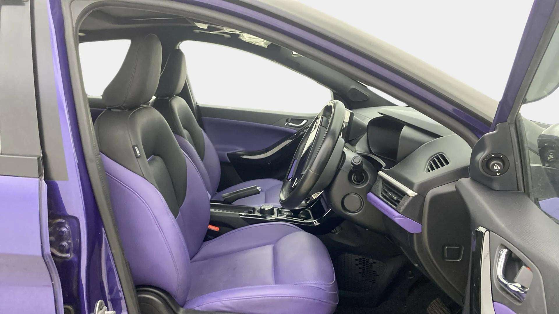 Front interior view of a Tata Nexon