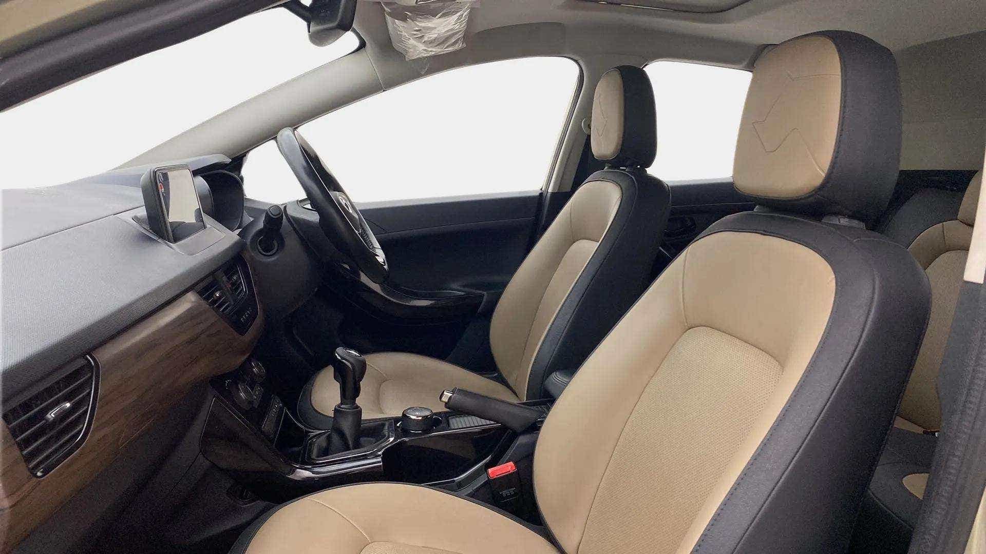 Front interior view of a Tata Nexon 2017-2023