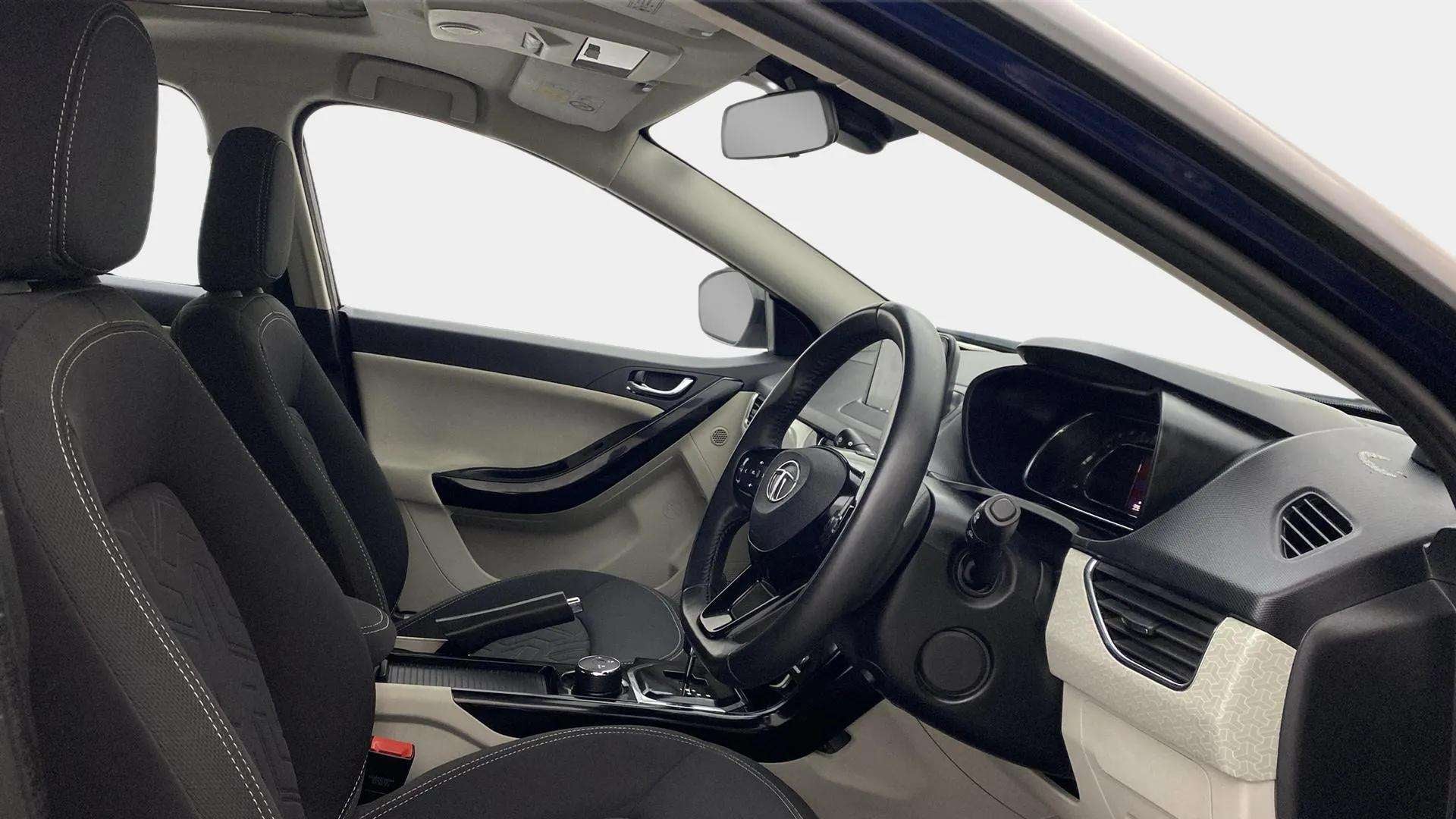 Interior dashboard view of a Tata Nexon 2017-2023
