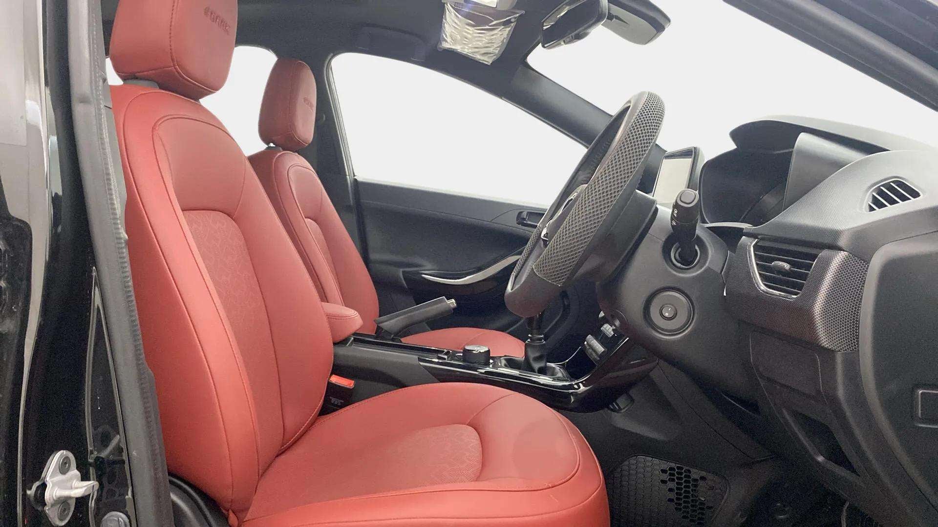 Front interior view of a Tata Nexon 2017-2023
