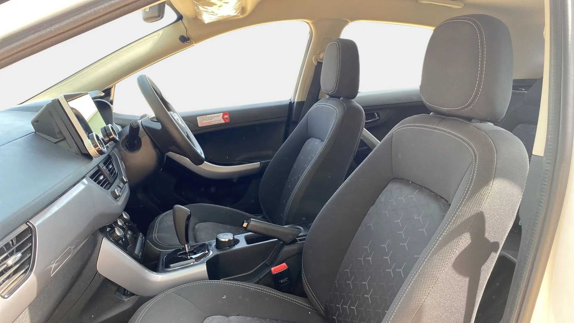 Front interior view of a Tata Nexon 2017-2023