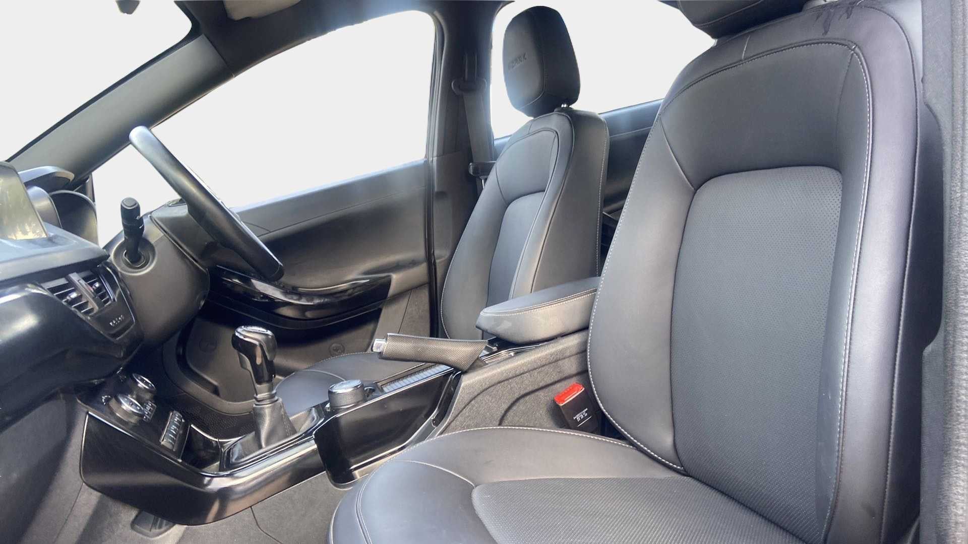 Front interior view of a Tata Nexon 2017-2023