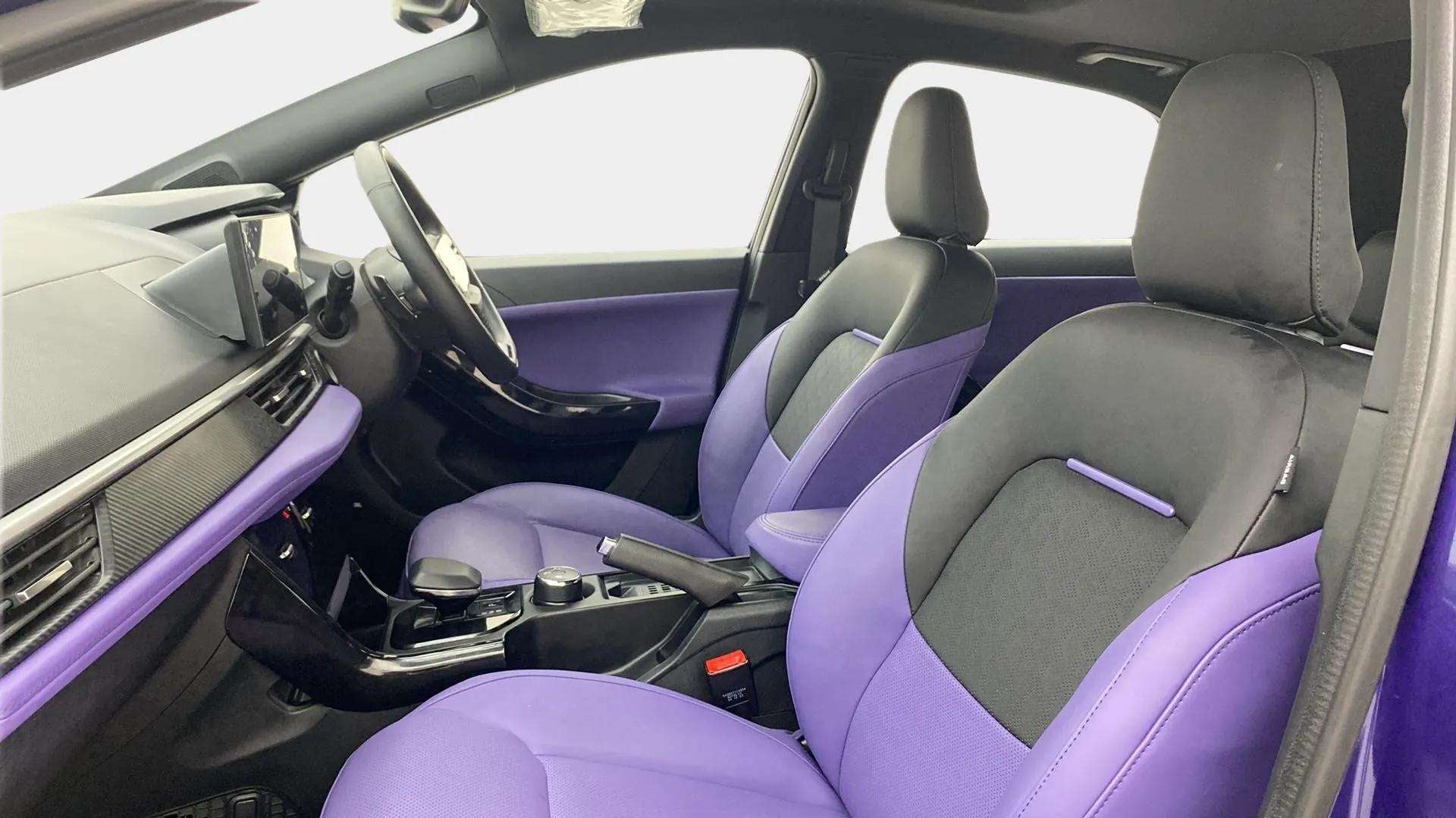 Front interior view of a Tata Nexon 2017-2023