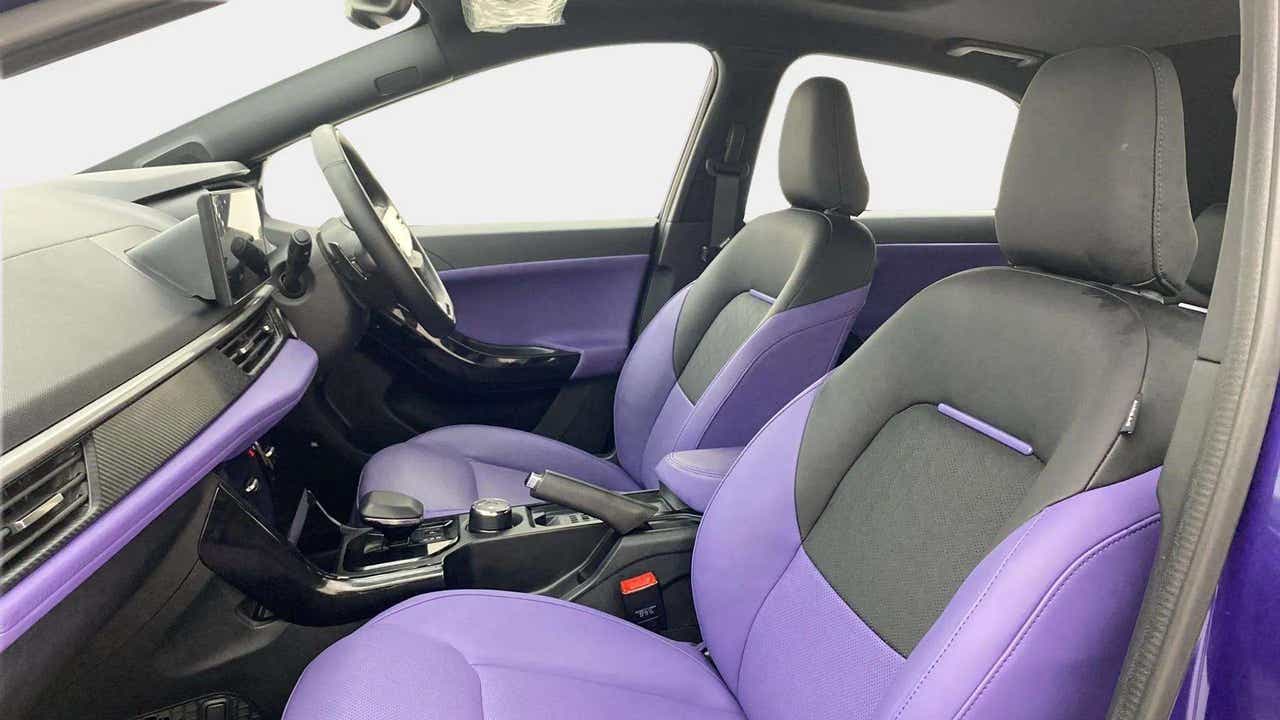 Front interior view of a Tata Nexon 2017-2023