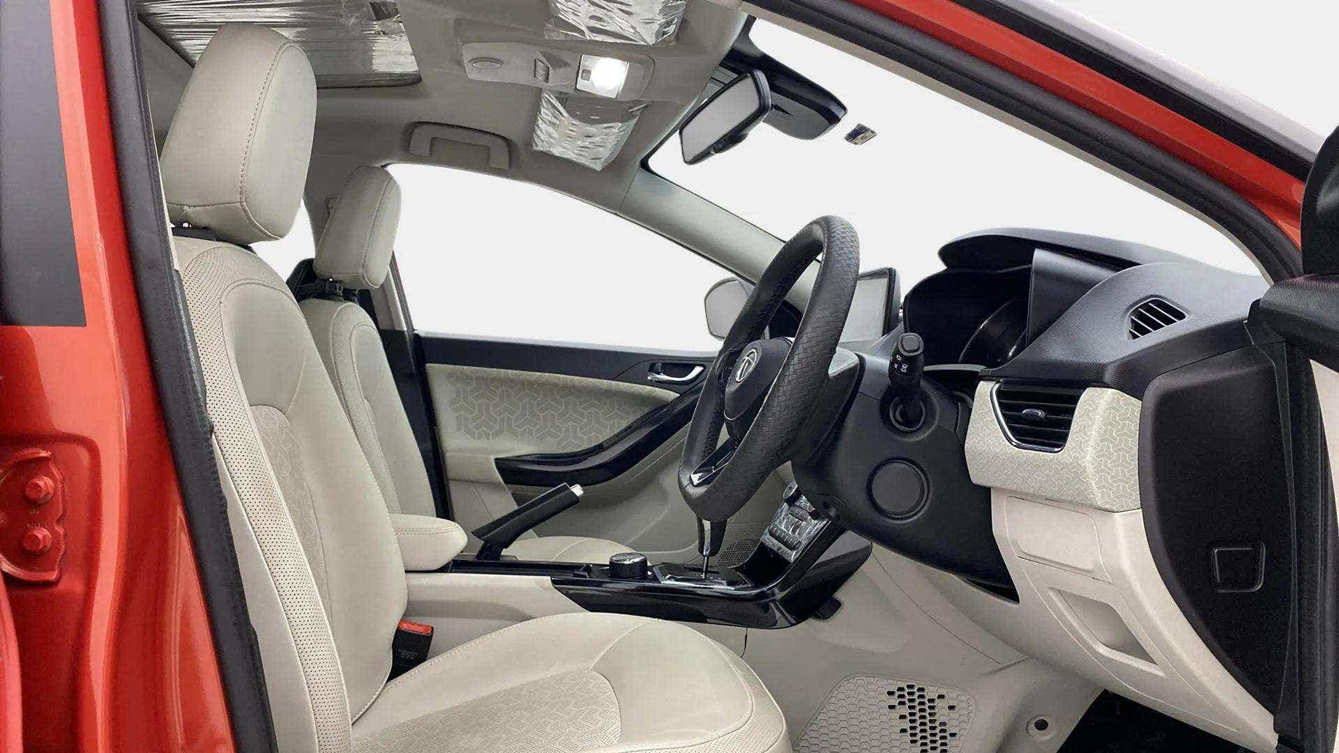 Front interior view of a Tata Nexon 2017-2023