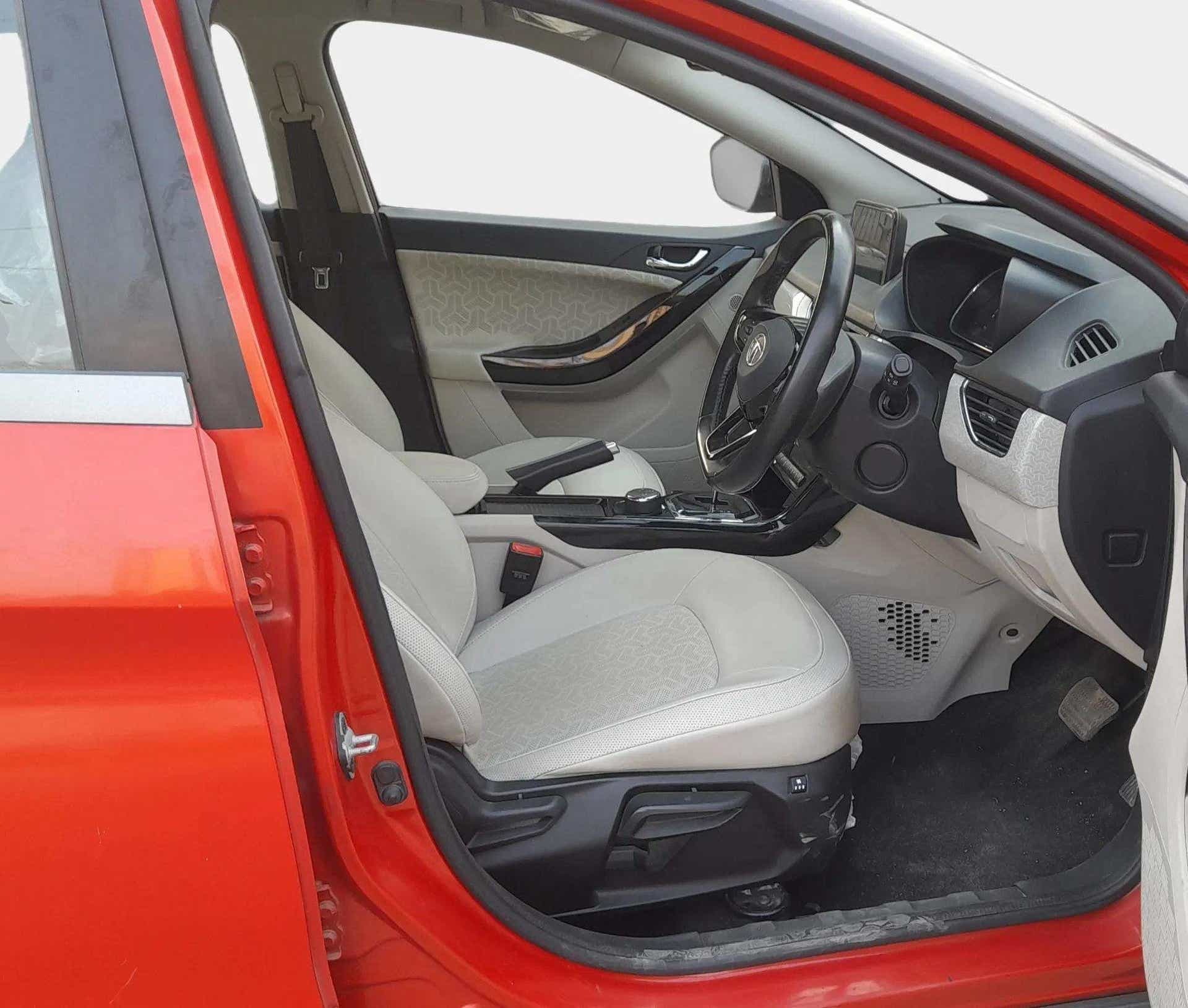 Front interior view of a Tata Nexon 2017-2023