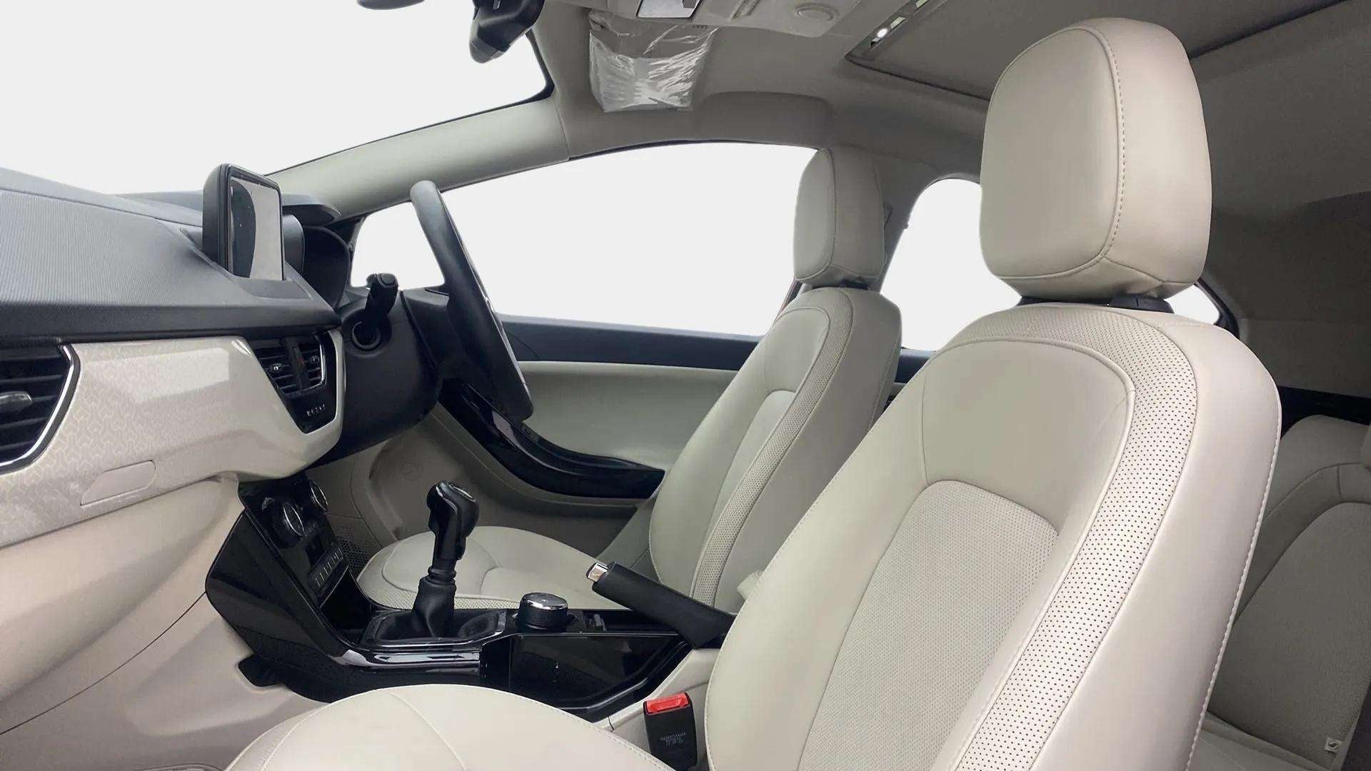 Front interior view of a Tata Nexon 2017-2023
