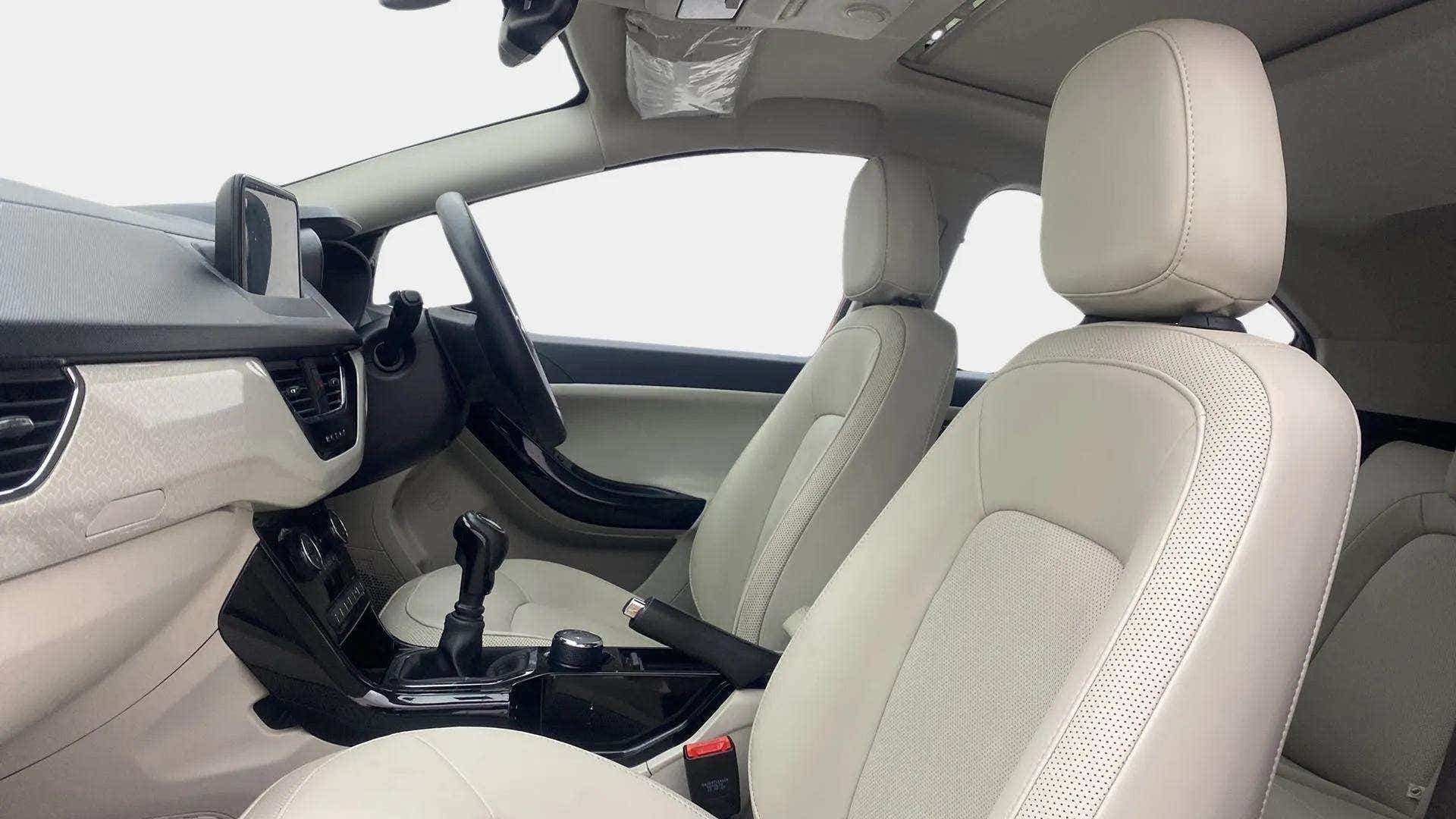 Front interior view of a Tata Nexon 2017-2023