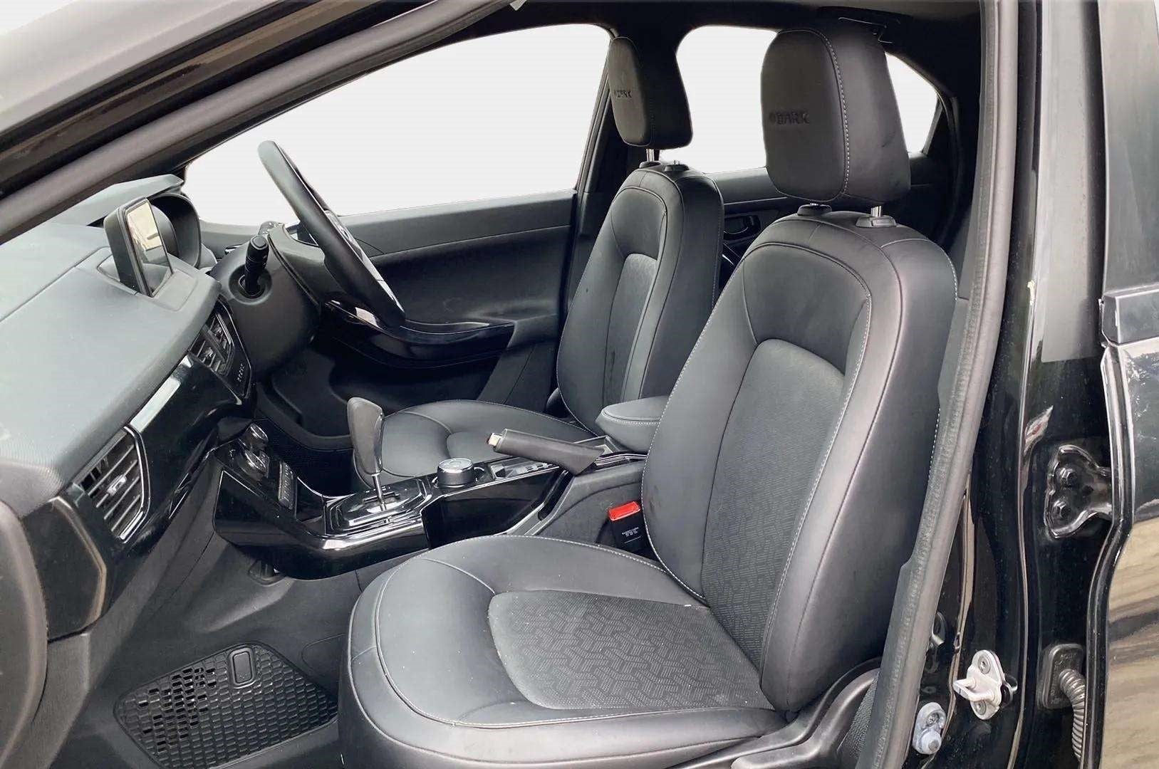 Front interior view of a Tata Nexon 2017-2023