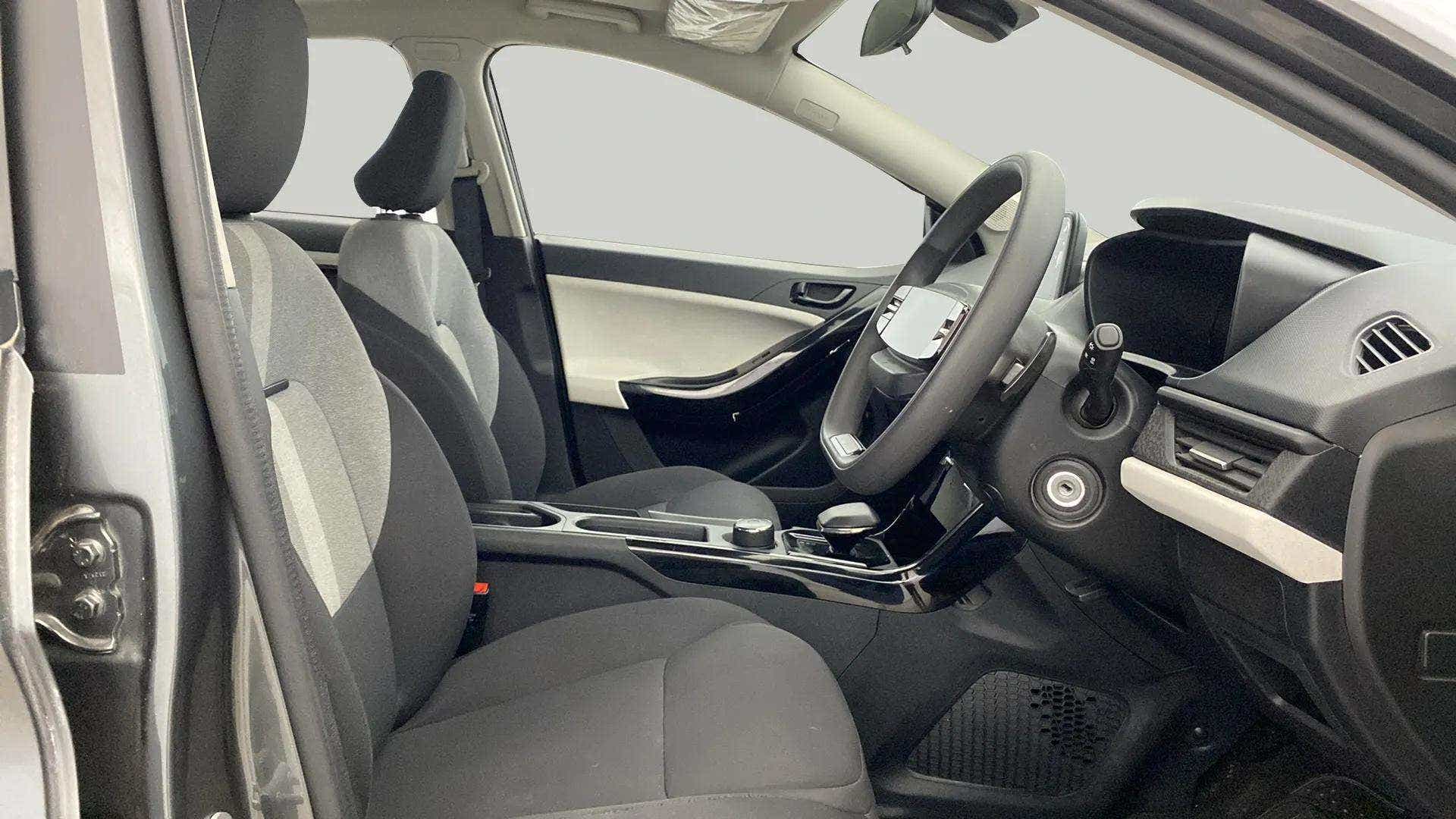 Front interior view of a Tata Nexon