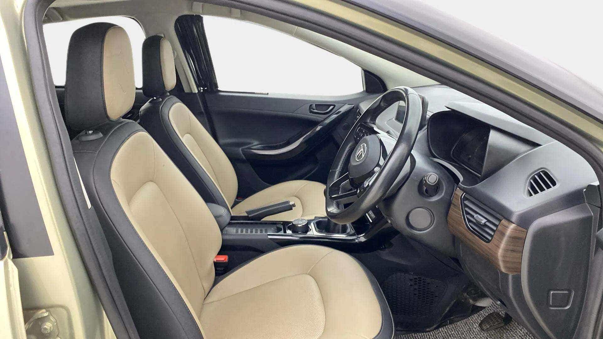 Front interior view of a Tata Nexon 2017-2023