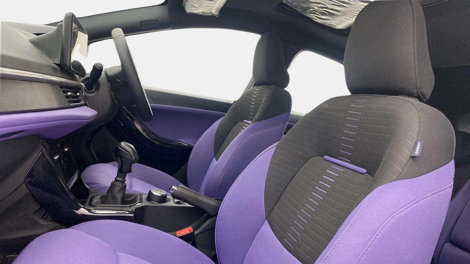 Front interior of a Tata Nexon 2017-2023