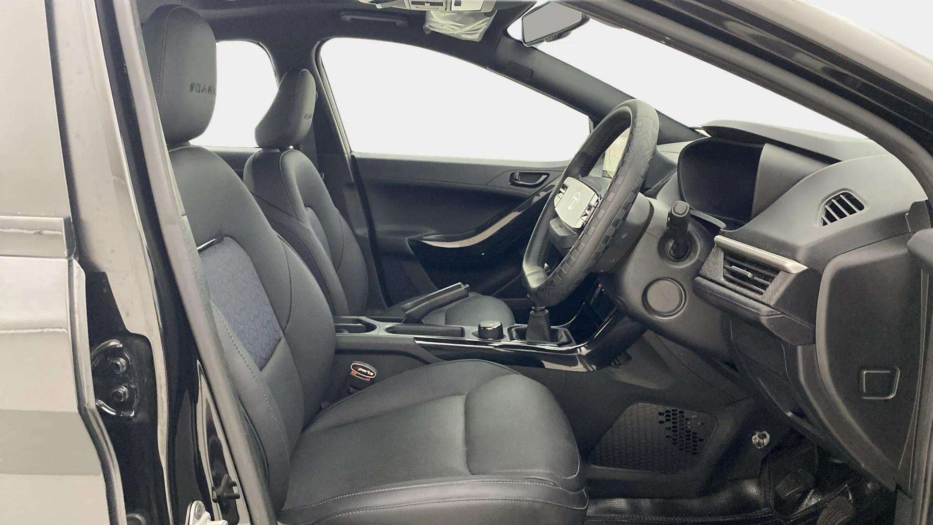 Front interior view of a Tata Nexon