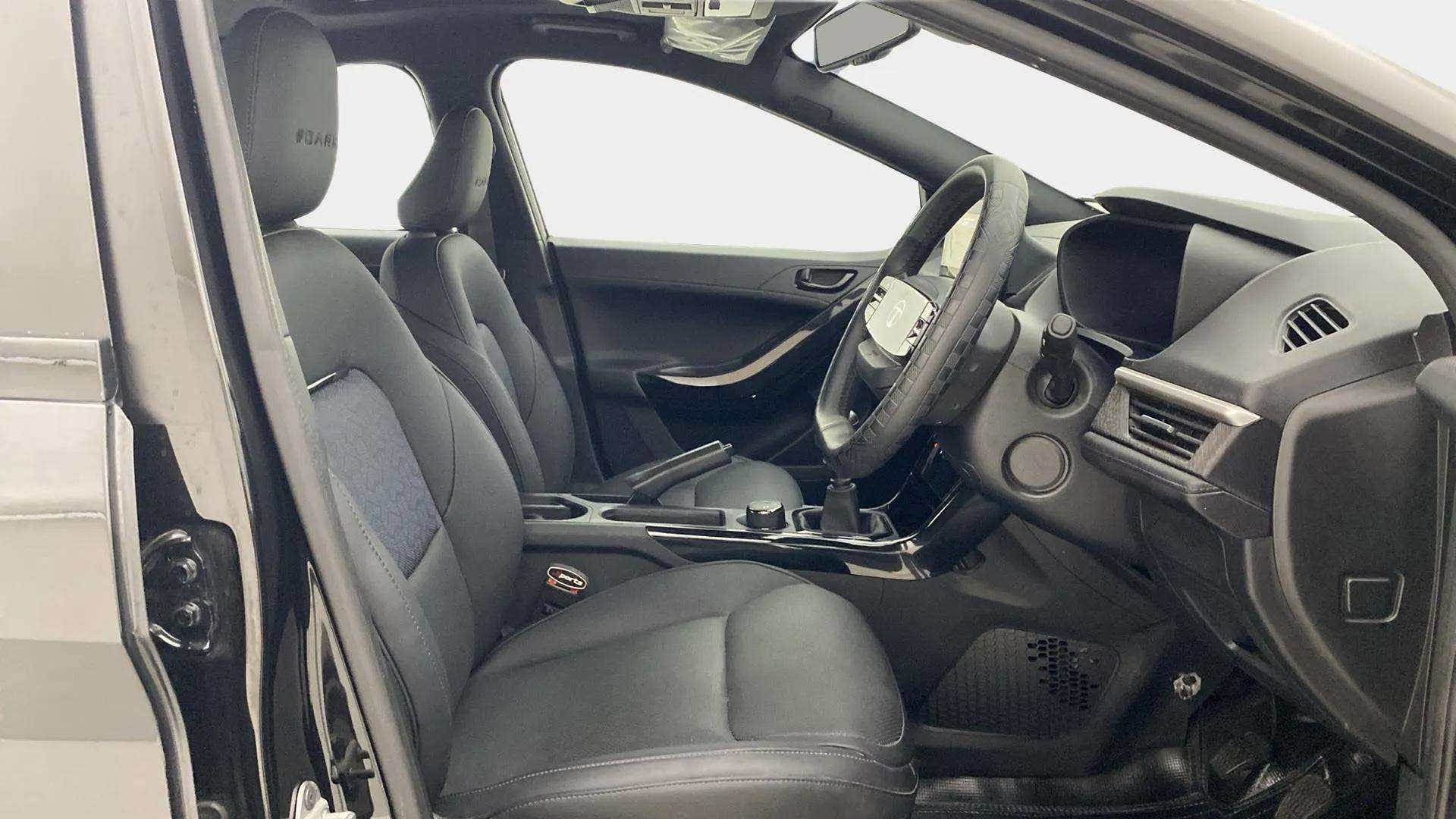 Front interior view of a Tata Nexon