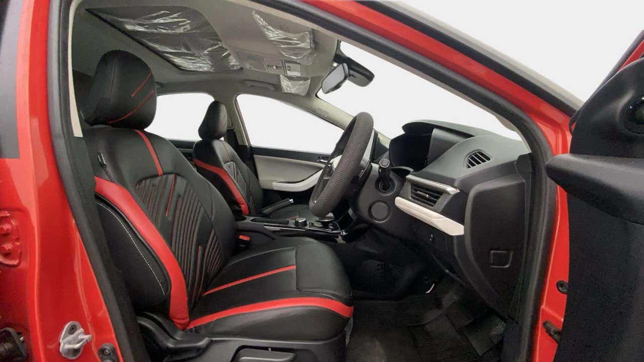 Front interior view of a Tata Nexon