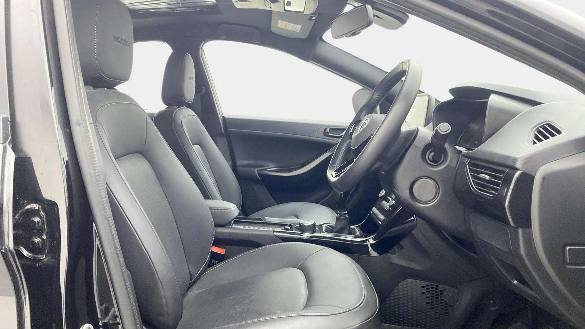 Front interior view of a Tata Nexon 2017-2023