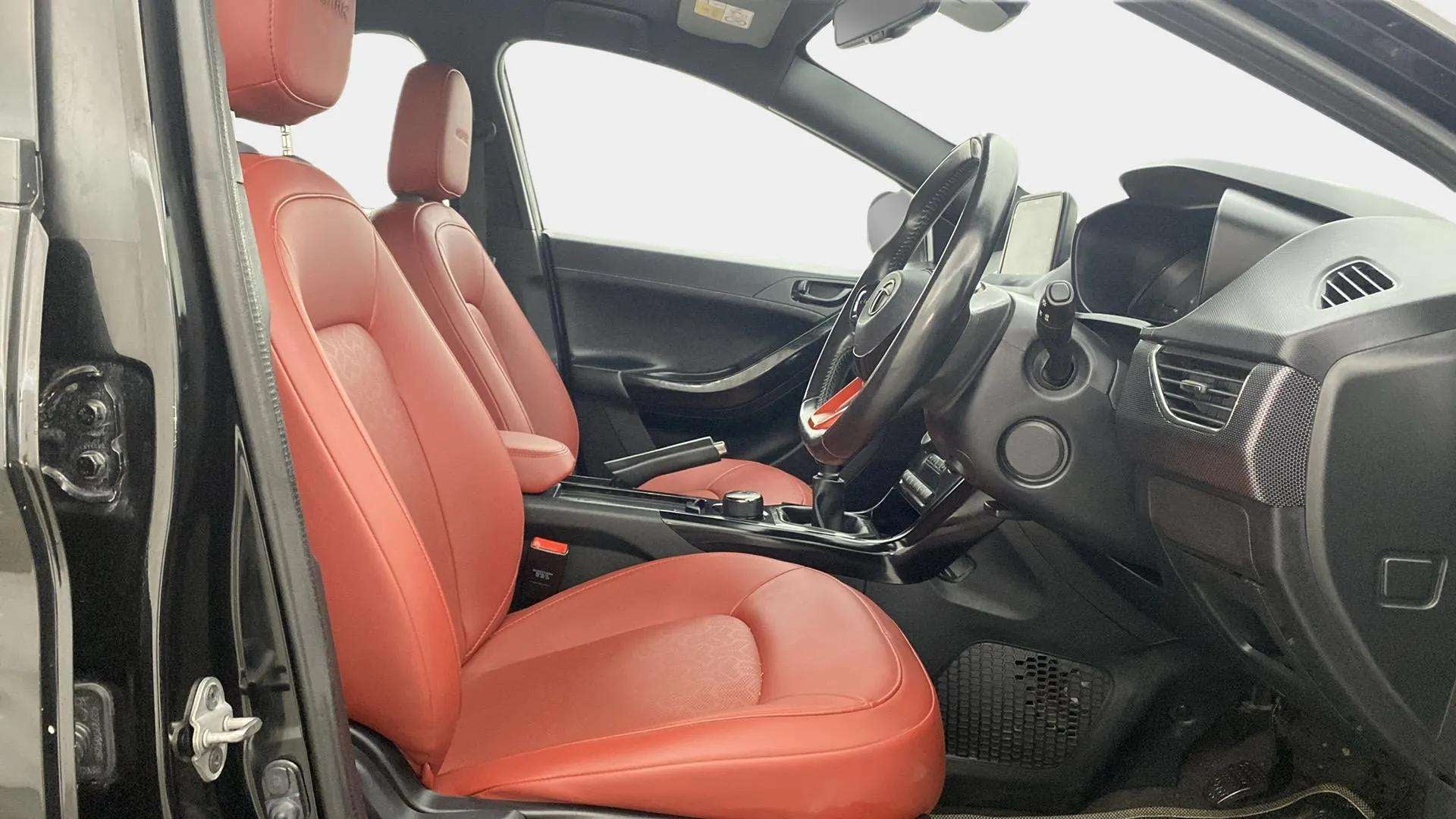 Front interior view of a Tata Nexon 2017-2023