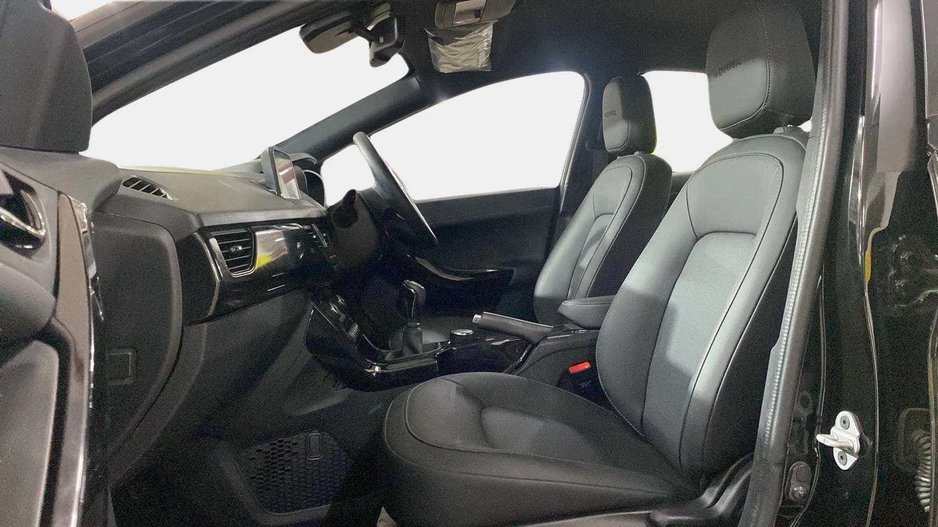 Front interior view of a Tata Nexon 2017-2023