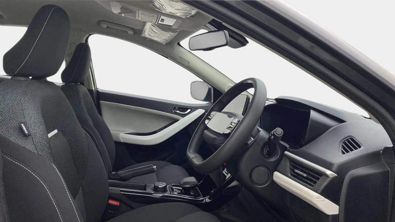 Interior dashboard of a Tata Nexon