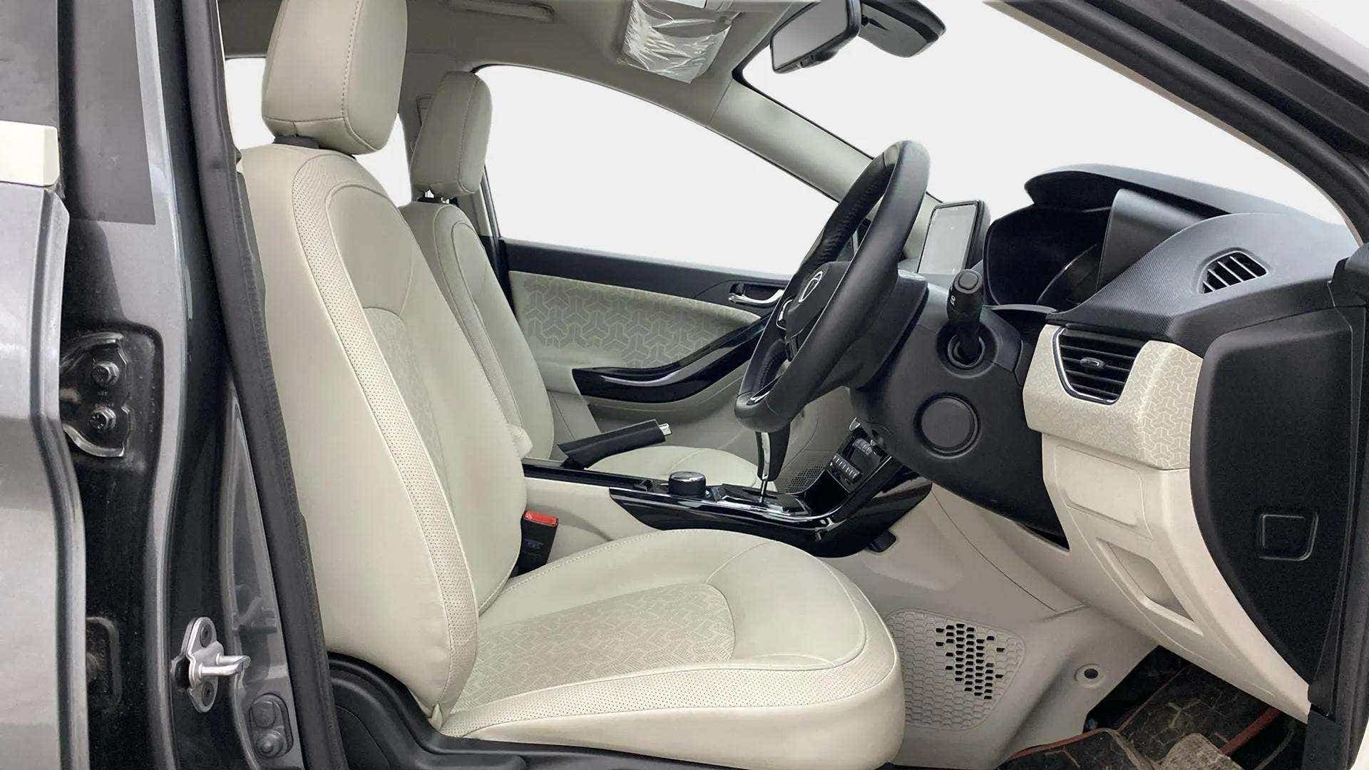 Front interior view of a Tata Nexon 2017-2023