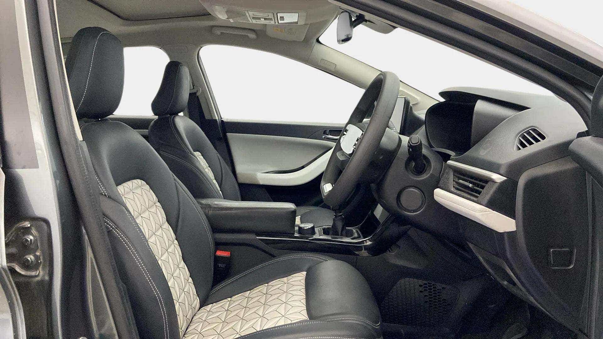 Front interior view of a Tata Nexon 2017-2023