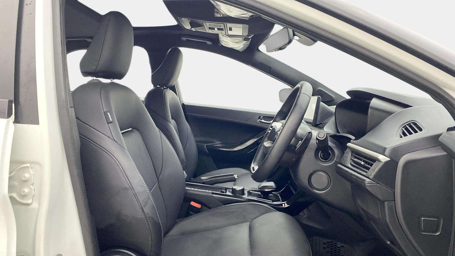 Front interior view of a Tata Nexon