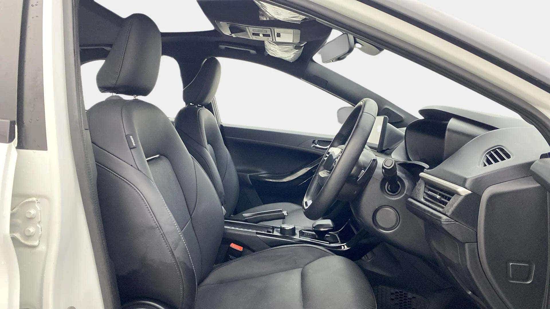 Front interior view of a Tata Nexon