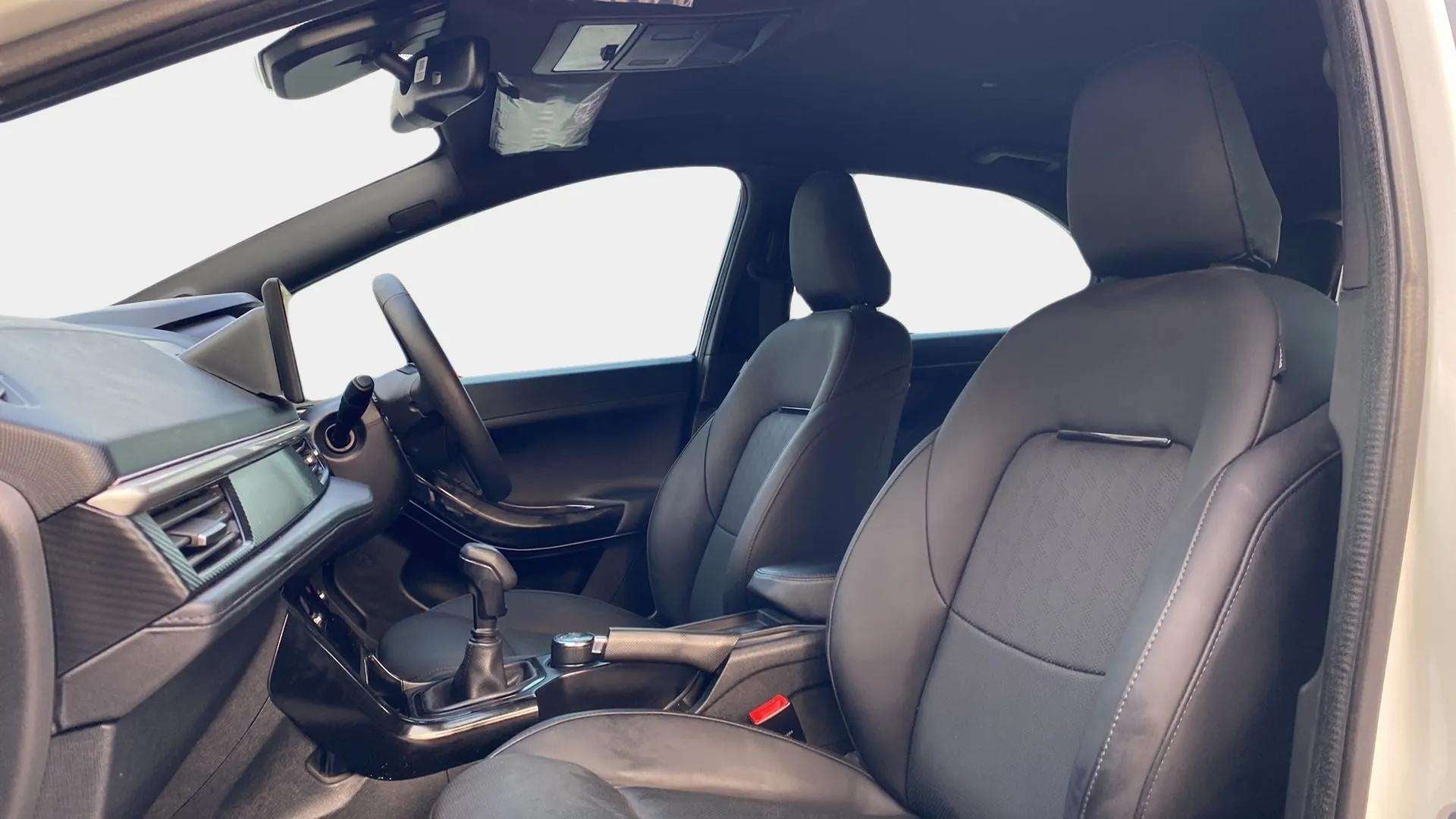 Front interior view of a Tata Nexon 2017-2023